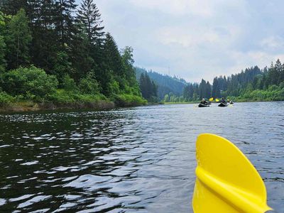 Packrafting Touren auf der Okertalsperre