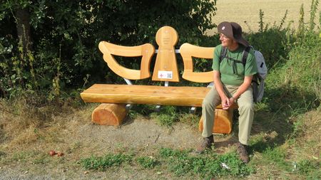 Klosterwanderweg - Engelsbank vor Wöltingerode