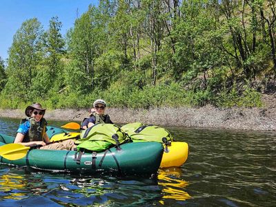 Packrafting Touren auf der Okertalsperre