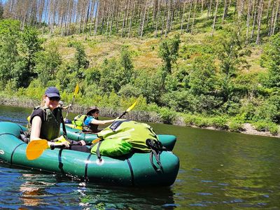 Packrafting Touren auf der Okertalsperre