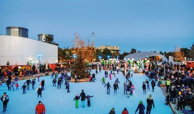 Winterwelt in der Autostadt